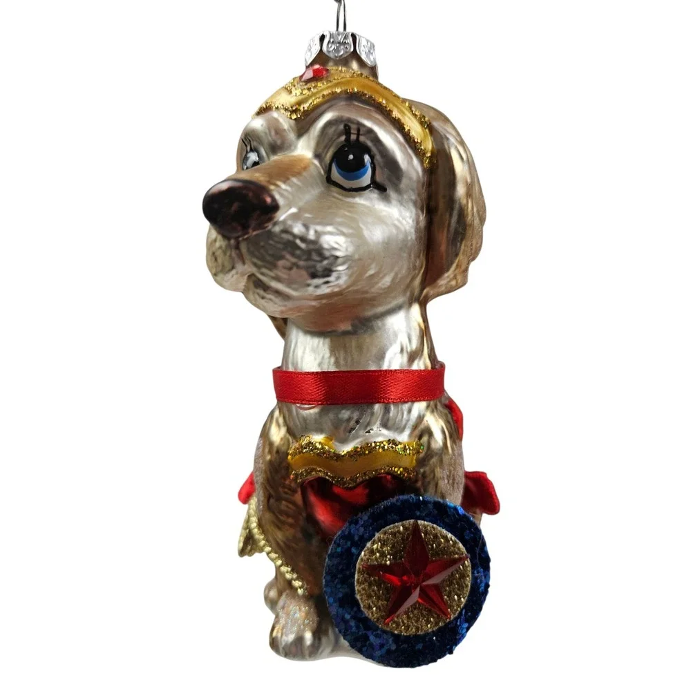 Wonder Dog Ornament Christmas Tree Decoration Holiday‎ Decor Cute
